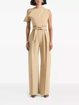 Комбинезон Valerie с широкими штанинами на одно плечо Manire De Voir, нейтральный