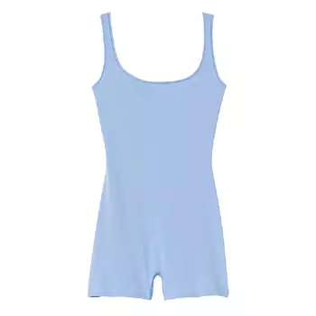 Комбинезон Victoria's Secret Pink Base Cotton, голубой
