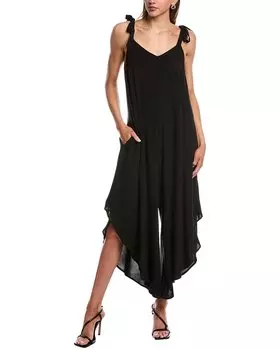 Комбинезон Vince Camuto с галстуком-бабочкой, черный