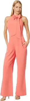 Комбинезон Vince Camuto Signature Stretch Crepe Bow Neck Jumpsuit, цвет Sorbet