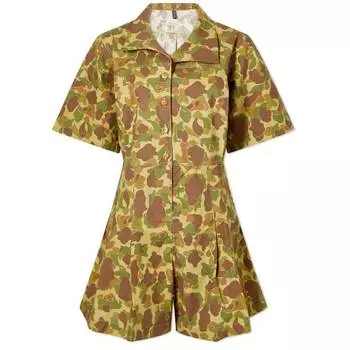 Комбинезон W'menswear Stunt, коричневый/зеленый