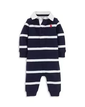 Комбинезон в полоску для регби для мальчиков - малыш Ralph Lauren