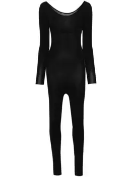 Комбинезон в рубчик Fabiana Filippi, черный