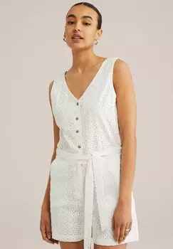 Комбинезон WE Fashion, белый