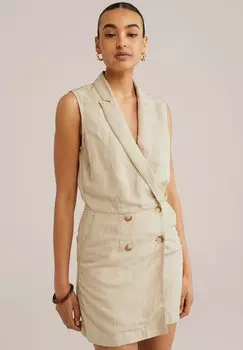 Комбинезон WE Fashion, бежевый