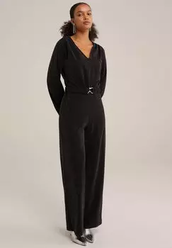 Комбинезон WE Fashion, черный