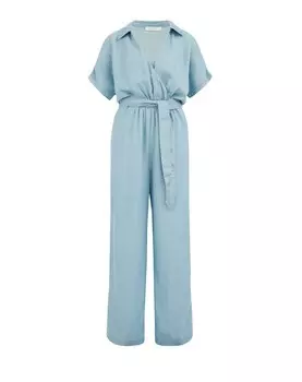 Комбинезон WE Fashion, светло-синий