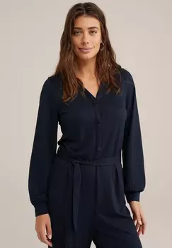 Комбинезон WE Fashion, темно-синий