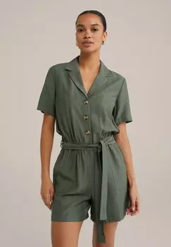 Комбинезон WE Fashion, темно-зеленый