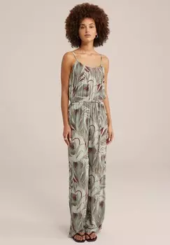 Комбинезон WE Fashion, зеленый