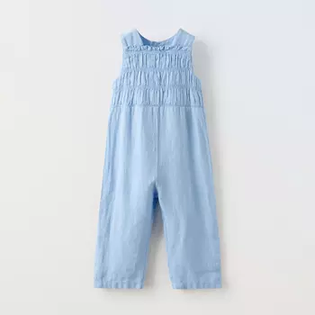 Комбинезон Zara Linen, голубой