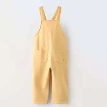 Комбинезон Zara Plush, светло-желтый