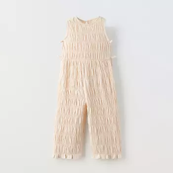 Комбинезон Zara Textured, белый