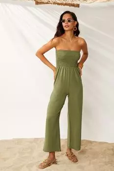 Комбинезон - Зеленый - Классический крой Cool & Sexy, зеленый