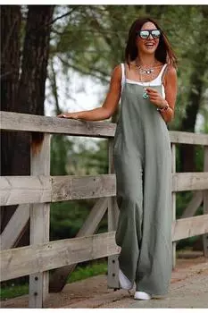 Комбинезон - Зеленый - Классический крой HAKKE