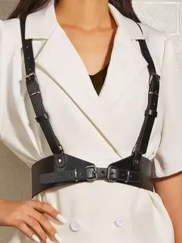 Комбинезон женский без рукавов, черный