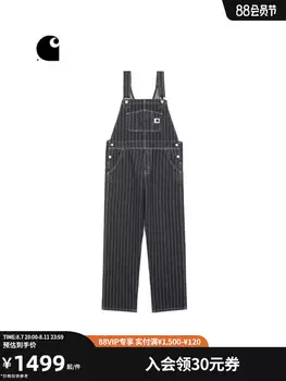 Комбинезон женский Carhartt WIP джинсовый, черный