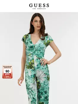 Комбинезон женский Guess, зеленый