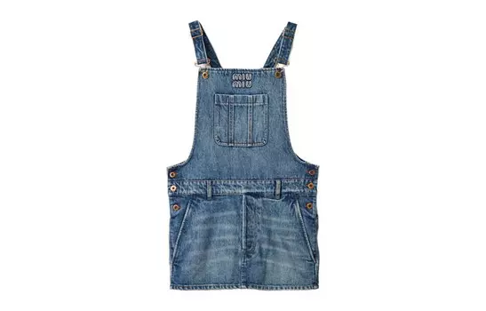 Комбинезон женский Miu Miu джинсовый, синий