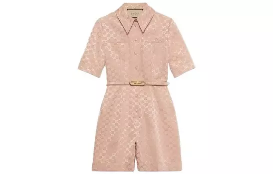 Комбинезон женский розовый Gucci
