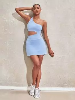 Комбинезон женский спортивный Shein без рукавов, голубой