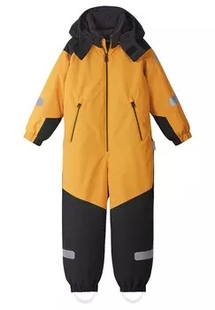 Комбинезон зимний Reimatec Kauhava с капюшоном, желтый / черный