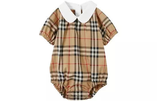 Комбинезоны/ползунки TD Burberry, бежевый