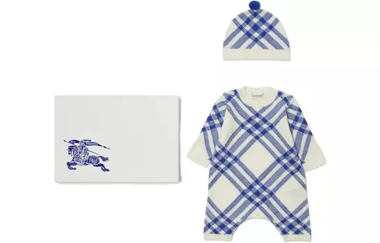 Комбинезоны/ползунки TD Burberry, синий