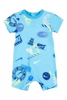 Комбинезоны с принтом Nike, синий