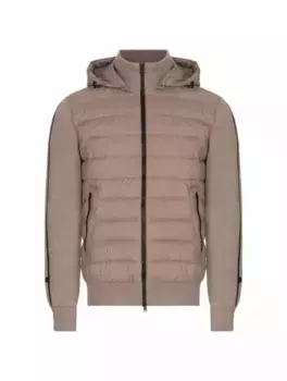 Комбинированная куртка Herno, бежевый