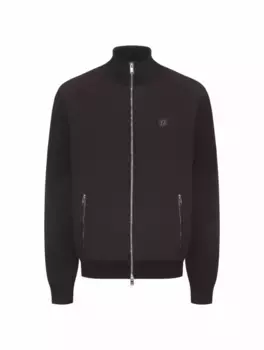 Комбинированная куртка с логотипом BOSS, черный