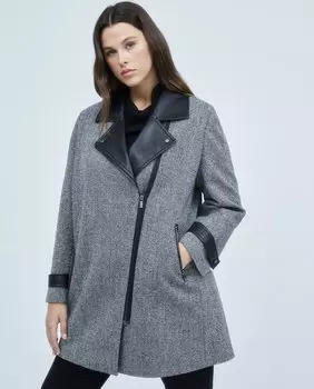 Комбинированная женская куртка Couchel, черный