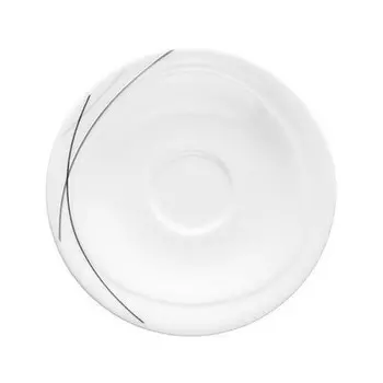 Комбинированное блюдце Trio Highline 13,5 см Seltmann Weiden, белый черный