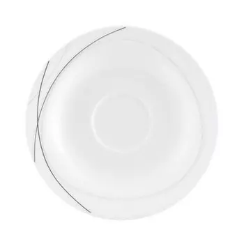 Комбинированное блюдце Trio Highline 16 см Seltmann Weiden, белый черный