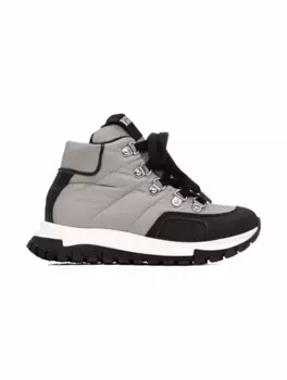 Комбинированные ботинки с логотипом MSGM, мультиколор