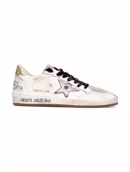 Комбинированные кеды Ball Star Golden Goose, белый
