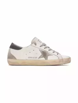 Комбинированные кеды Super-Star Golden Goose, белый