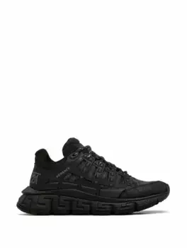 Комбинированные кроссовки Barocco Trigreca Versace, черный