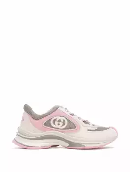 Комбинированные кроссовки Gucci Run Gucci, мультиколор