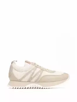 Комбинированные кроссовки Moncler, бежевый