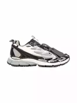 Комбинированные кроссовки OW Be Right Back Off-White, мультиколор