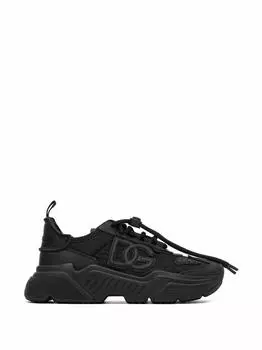 Комбинированные кроссовки с логотипом Dolce&Gabbana