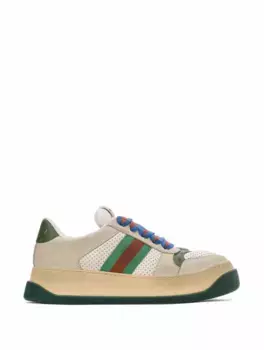 Комбинированные кроссовки с логотипом Gucci, мультиколор