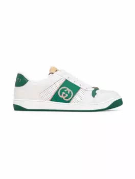 Комбинированные кроссовки Screener trainer Gucci, мультиколор