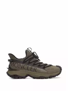 Комбинированные кроссовки Trailgrip Moncler, зелёный