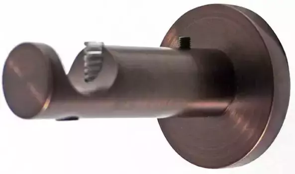 Комбинированный держатель indeko, (1 шт.), 20 мм для карнизов и внутренних ходовых систем 2 см, цвет bronzefarben