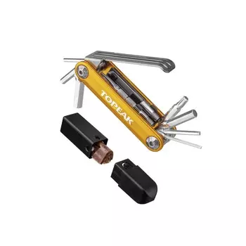 Комбинированный инструмент Tubi 11 TOPEAK, серебро / золото / серебро