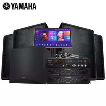 Набор усилителей мощности динамиков Yamaha A10, черный