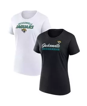 Комбинированный набор женских футболок Jacksonville Jaguars Risk Fanatics, мультиколор