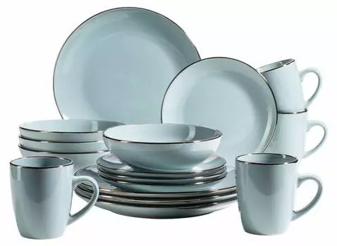 Комбинированный сервис metllic rim (16 шт.) Mser, синий